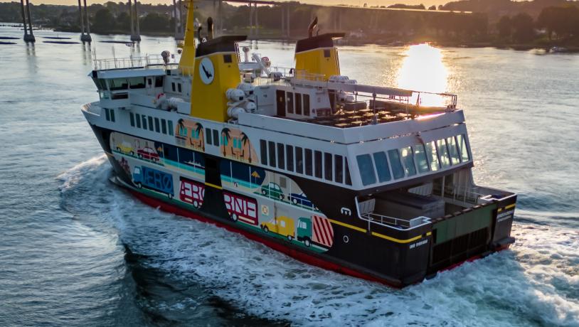 Ærøfærgen fra Svendborg til ærø