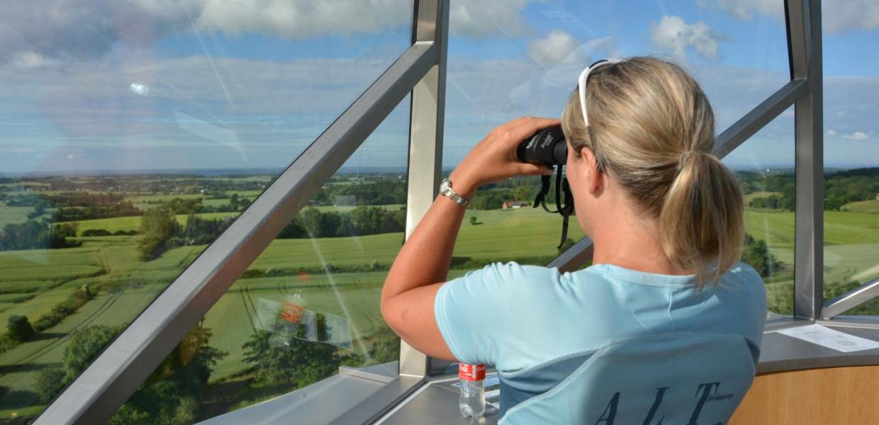 Egebjerg Mølle Naturrum view