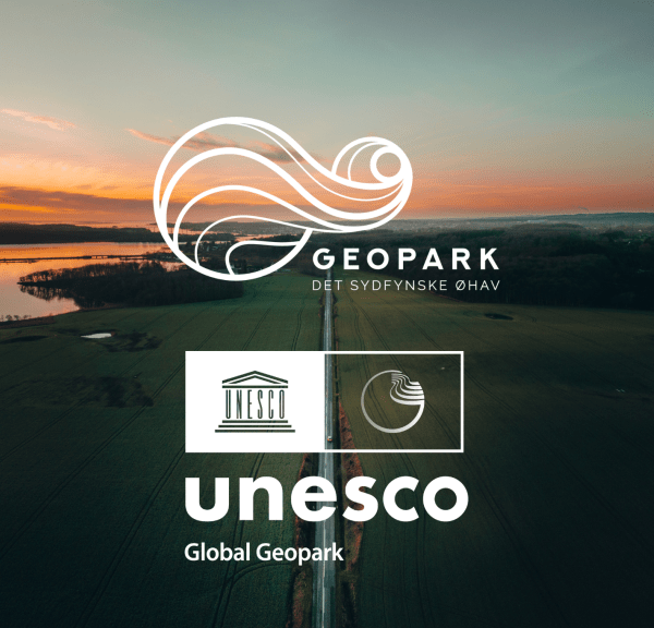 Naturlandskab undenfor Svendborg, set fra oven