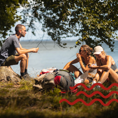vandring på Øhavsstien fra Svendborg