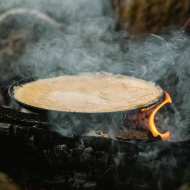 Efterår, mad over bål, svendborg